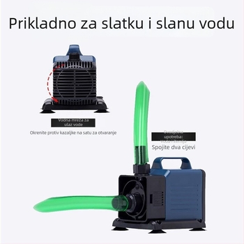 Songbao WP4500 potopna pumpa za akvarij s filtracijom, cirkulacijom i aeracijom, poklop za ulaz vode pri niskom nivou vode