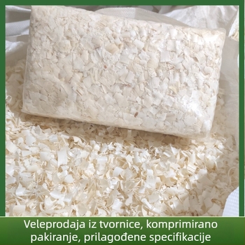 Topolova piljevina kao podloga za glodavce i ptice (Materijal: Topol; Podrijetlo: Hebei; Uvoz: Ne; Marka: Jichen)