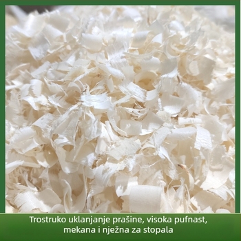 Topolova piljevina kao podloga za glodavce i ptice (Materijal: Topol; Podrijetlo: Hebei; Uvoz: Ne; Marka: Jichen)