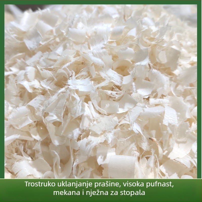 Topolova piljevina kao podloga za glodavce i ptice (Materijal: Topol; Podrijetlo: Hebei; Uvoz: Ne; Marka: Jichen)