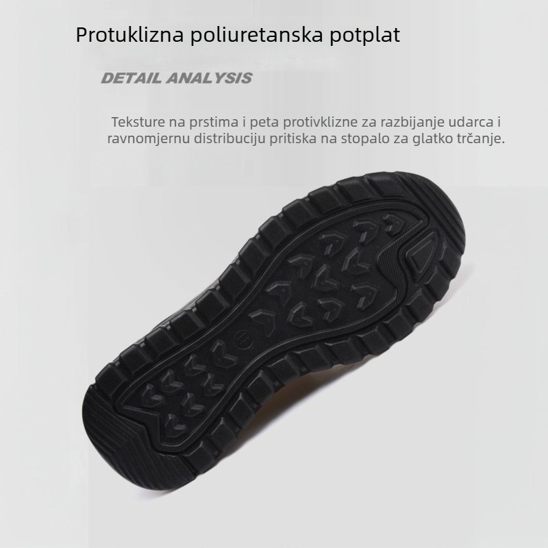 Muške zimske papuče s debelom đona, protuklizne, tople i izdržljive
