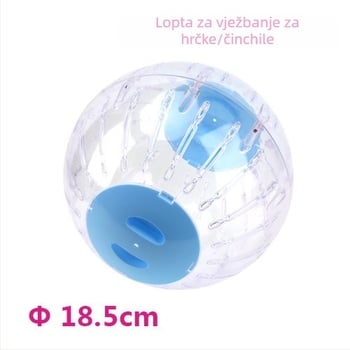 Plastična hamster trkaća lopta igračka, proziran dizajn, marka Carno Kano, podrijetlo Taizhou Zhejiang, težina 1 kg, kategorija Pribor za hrčke