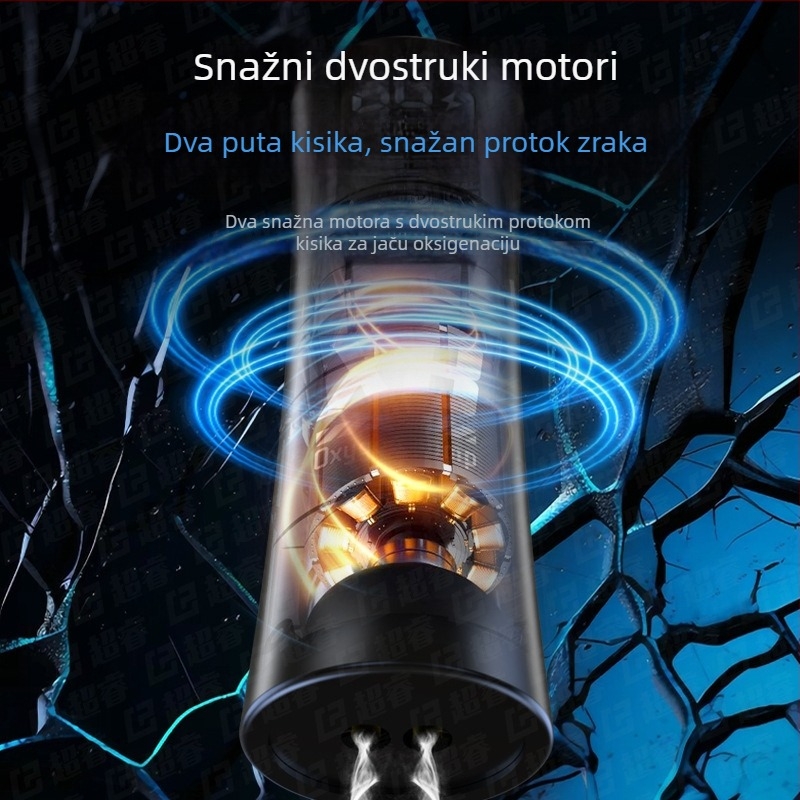 Dreaming Ant AC/DC visokoučinkoviti oksigenator za ribnjake i akvarije, punjivi, 308 g
