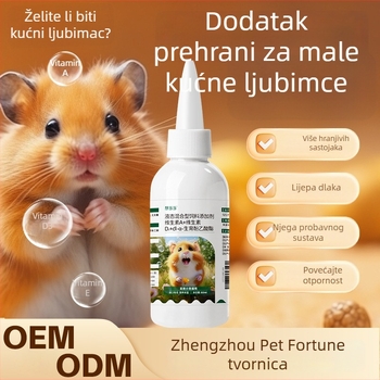Tekući prehrambeni dodatak za hrčke - za male zlatne hrčke, plastično pakiranje, podrijetlo Luoyang, hrana za kućne ljubimce