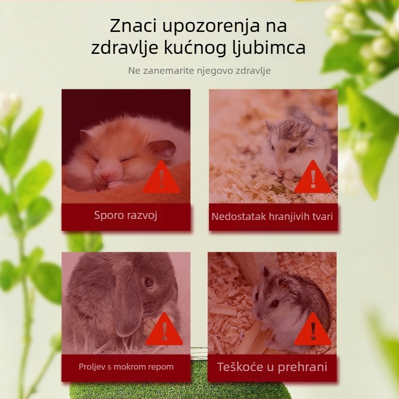 Tekući prehrambeni dodatak za hrčke - za male zlatne hrčke, plastično pakiranje, podrijetlo Luoyang, hrana za kućne ljubimce