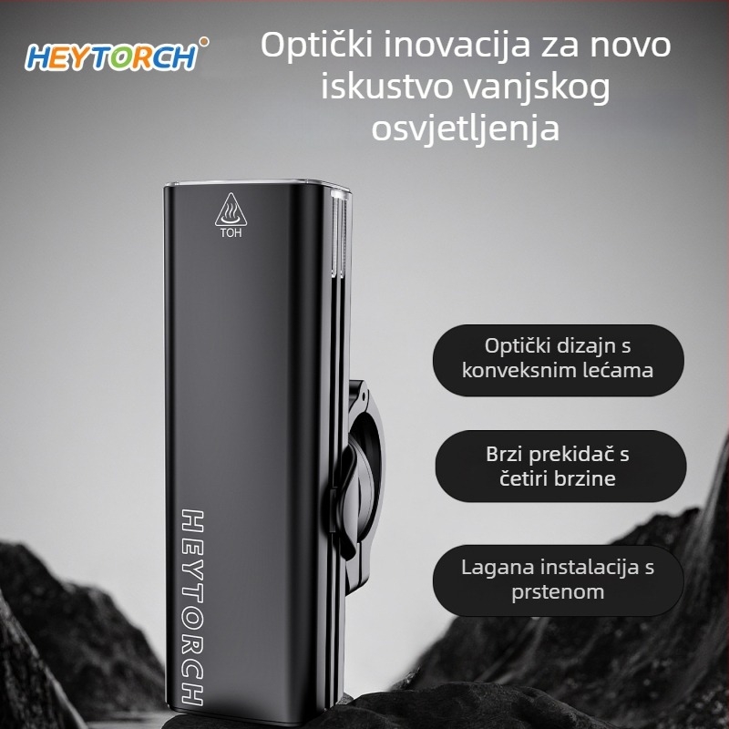 Svjetlo za bicikl s zvonom i bežičnim daljinskim upravljanjem za noćnu vožnju — visoka svjetlina, snažan pogon, vodootporno, za cestovni bicikl.