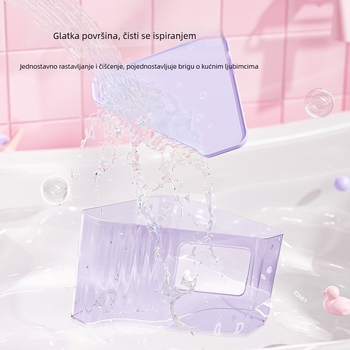Hamster Dvostruko Namijenjena Lada Za Kupaonicu i WC, Anti-Prosipanje, PP/PS, Carnocarno