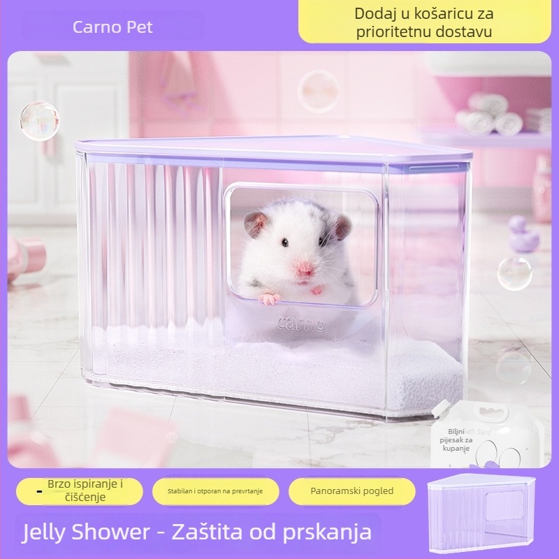 Hamster Dvostruko Namijenjena Lada Za Kupaonicu i WC, Anti-Prosipanje, PP/PS, Carnocarno