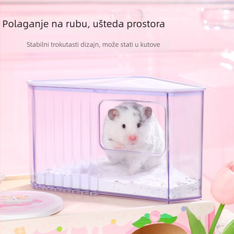 Hamster Dvostruko Namijenjena Lada Za Kupaonicu i WC, Anti-Prosipanje, PP/PS, Carnocarno