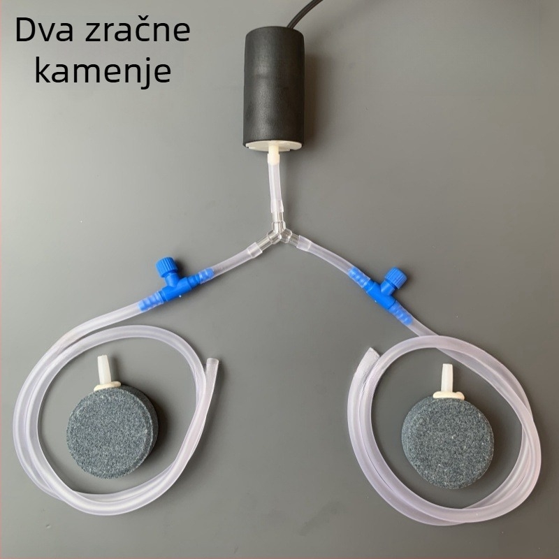USB kompaktna oksigen pumpa za kućnu upotrebu, iznimno tiha, težina 68 g, nužno napajanje pri nestanku struje, pogodna za vanjsku aeraciju