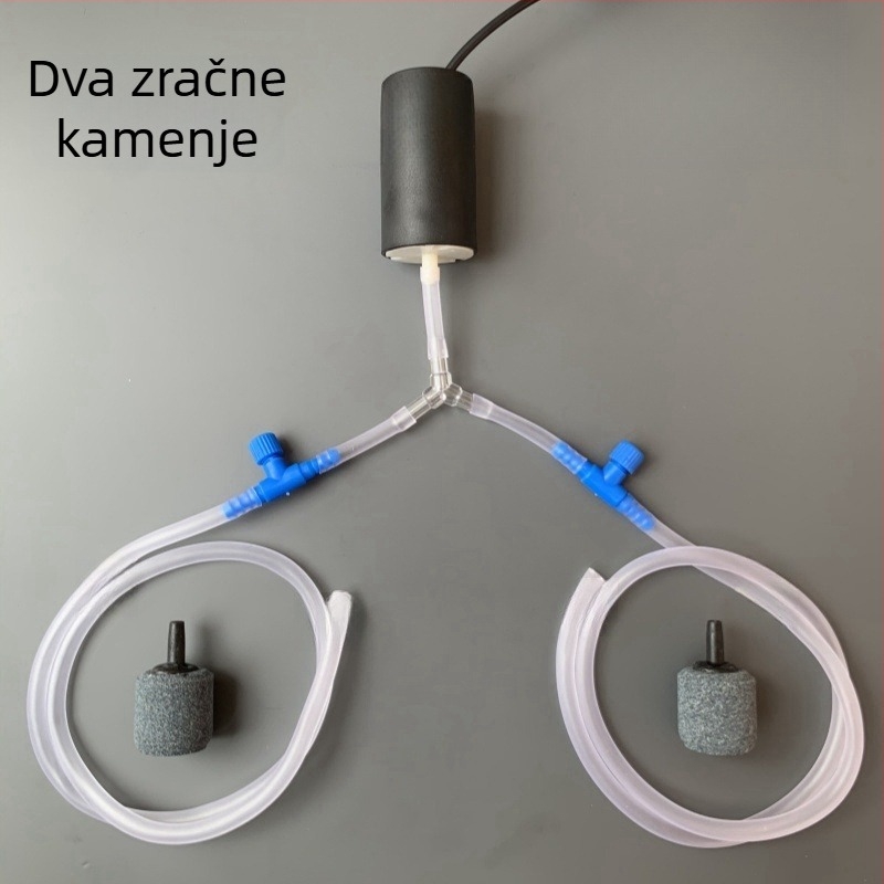 USB kompaktna oksigen pumpa za kućnu upotrebu, iznimno tiha, težina 68 g, nužno napajanje pri nestanku struje, pogodna za vanjsku aeraciju