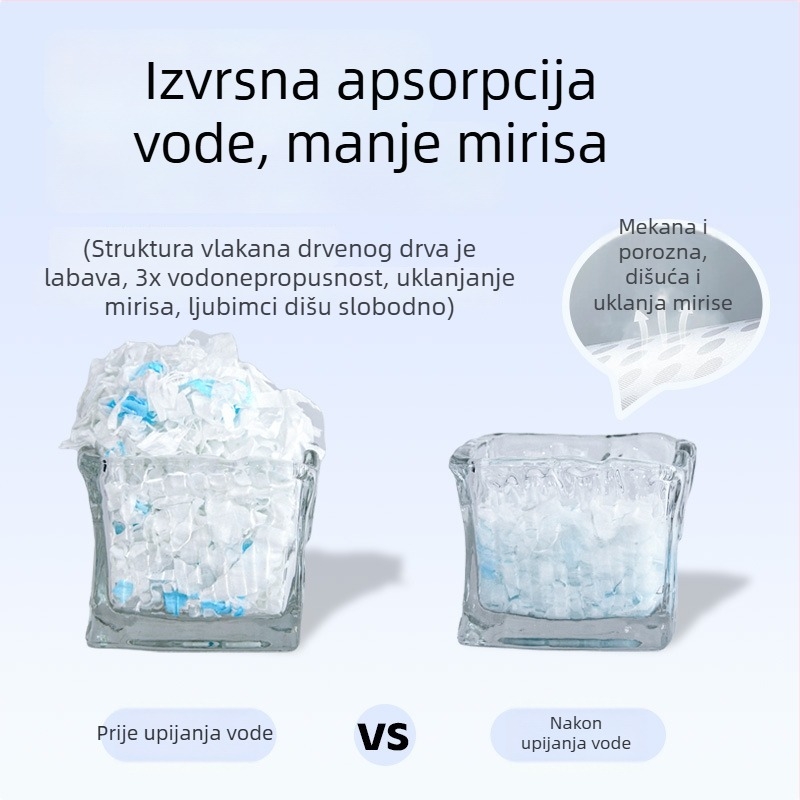 Belgi podmetač za hrčke s oblacnim pamuk papirom, drvena pulpa + vlakna pamuka, 450 g, 45% pamuk, OEM