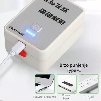 USB pumpa za kisik za kućnu upotrebu, uzgajanje riba, automobilni aerator, vanjski ribolov; težina 400 g