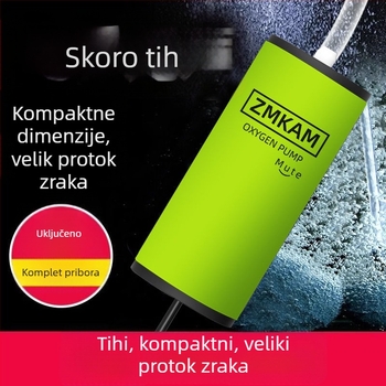 Pumpa za kisik za akvarij, tiha, kompaktna, kućna uporaba — Marka Nothing; Uvoz: Ne; Težina: Drugo
