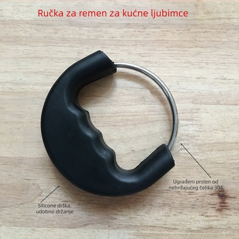 Držač za povodac kućnog ljubimca – Koža, za mačke, branda Star sign, kategorija: privjesak, nije povlačivo