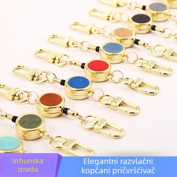 Cute Little metalni držač kartice s najlonom i izvučnim mehanizmom – kreativni trend identifikatora