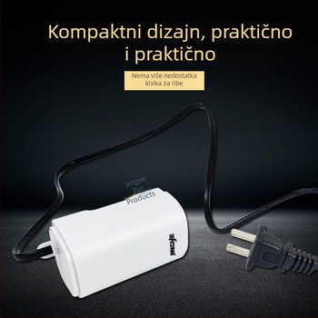 Chi Yiheng Pumpa za kisik akvarij - priključna, mali aerator s jednim otvorom, za kućnu upotrebu, težina iznad 20 g