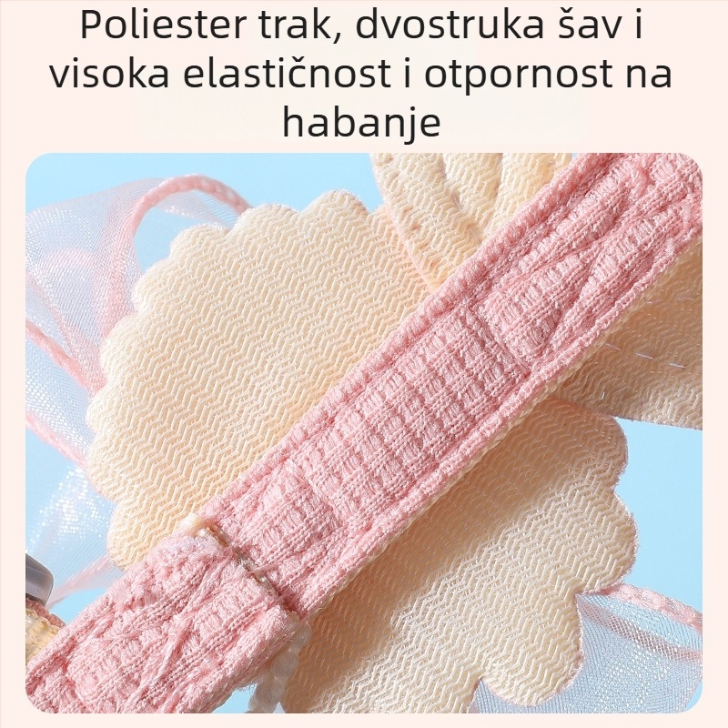 Povodac za mačke s dizajnom u obliku I, podesiv, poliester