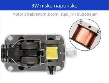 Spring Dragon Ultra-tiha mini pumpa za kisik, 500 g, Bez uvoza, Licencirana privatna marka, Niska potrošnja, Izlaz s jednim/dva otvora, Pumpa zraka za akvarij za kornjače