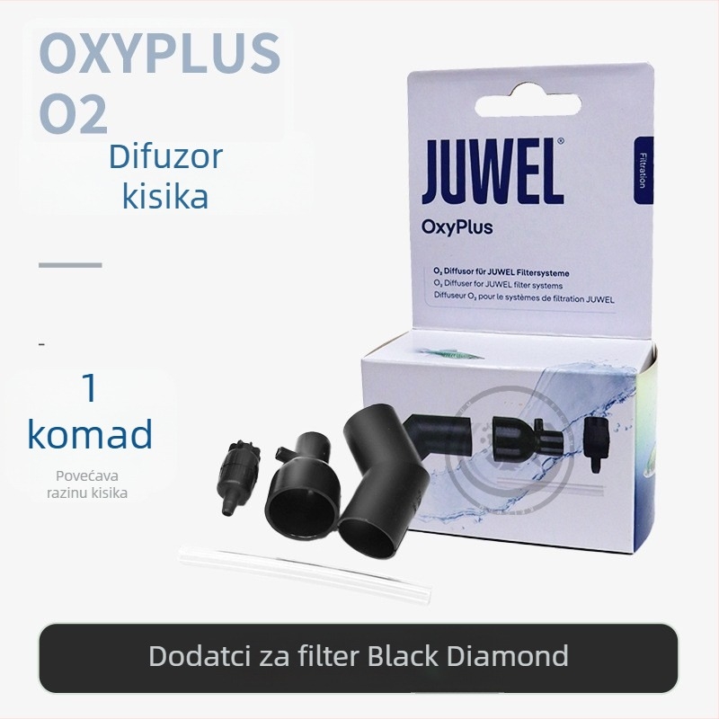 Oksigen difuzor za akvarij, Black Diamond plastični difuzor, težina 0.1