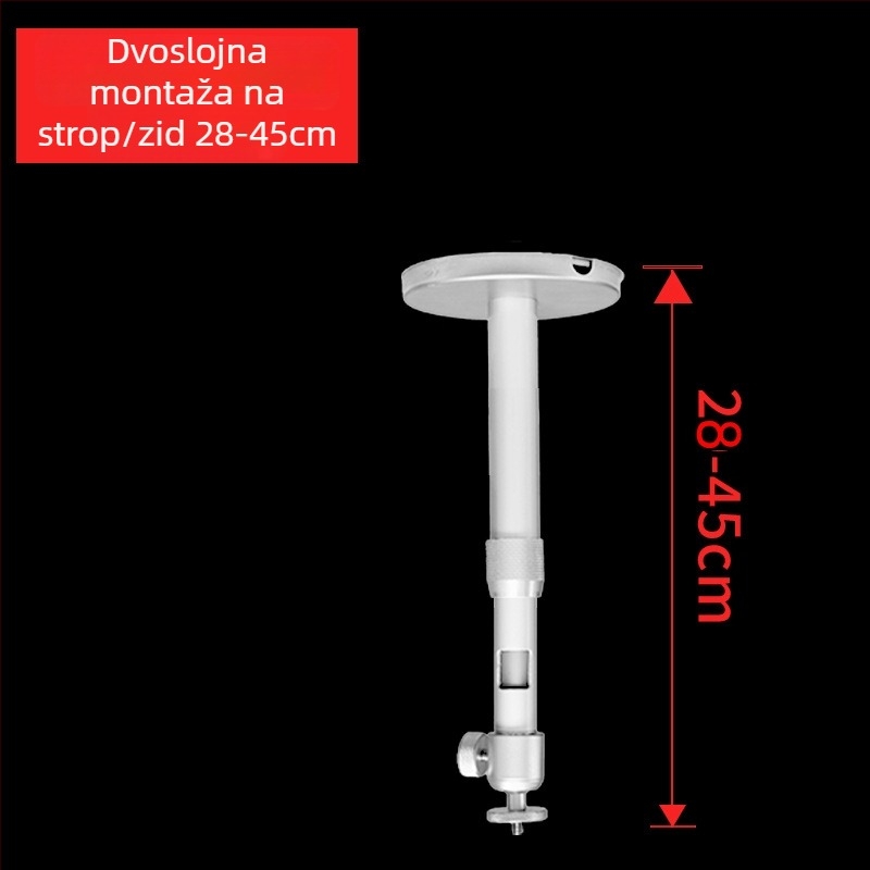 Potpuno metalni nosač projektora s navojem 1/4, kompatibilan s Xgimi, Dangbei, JMGO i Xiaomi projektorima