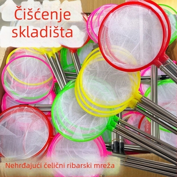 Dječja sklopiva mreža za ribolov za akvarij i plažu, podijeljeni tip