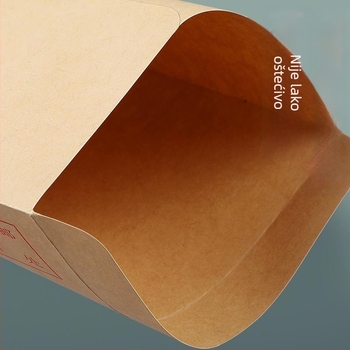 Goode kovert od kraft papira za račune, dokumente i novac, spreman za slanje