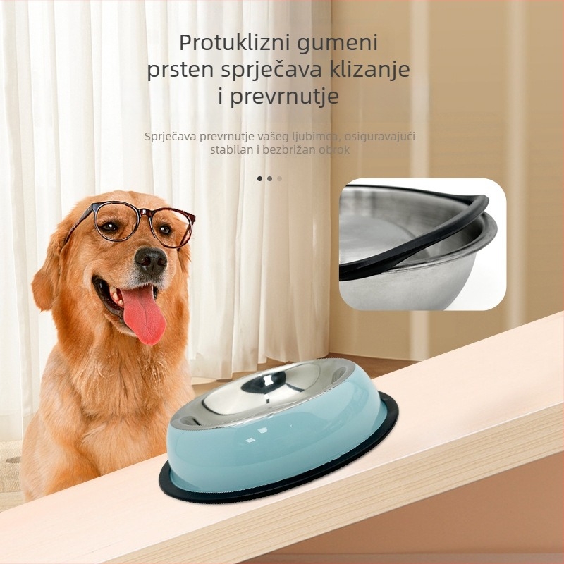 Posuda za pse od nehrđajućeg čelika, model HD602, Neutral marka