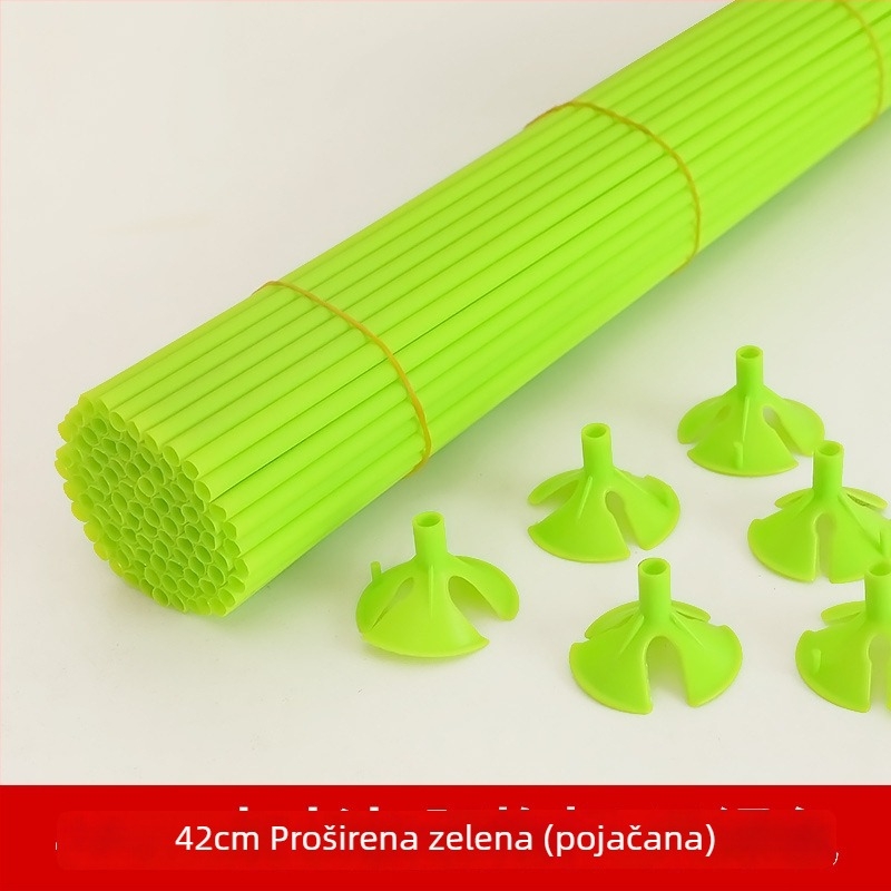 Produženi plastični nosač balona za dekor uličnog štanda (materijal: plastika; tip balona: drugi; oblik: drugi)