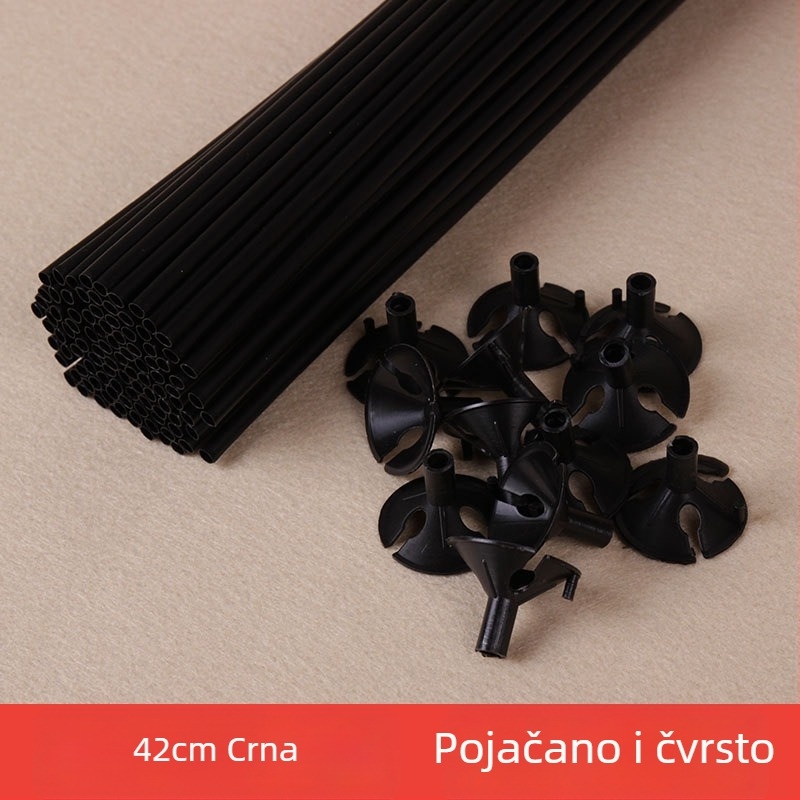 Produženi plastični nosač balona za dekor uličnog štanda (materijal: plastika; tip balona: drugi; oblik: drugi)