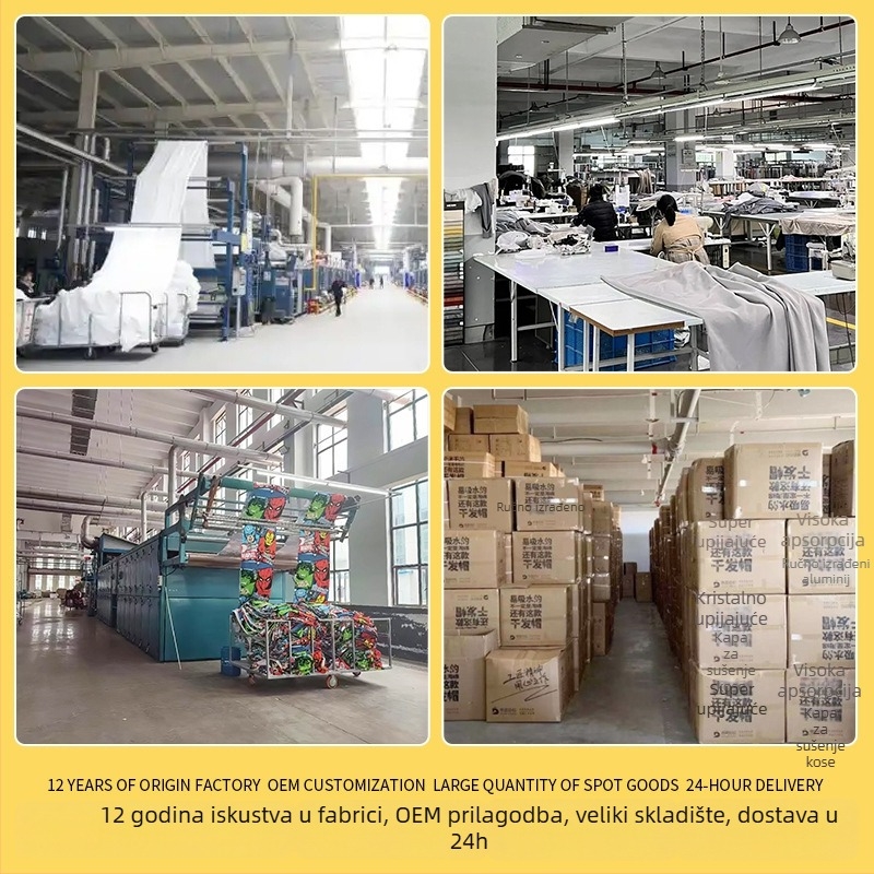 Kapa za sušenje kose od koralnog flekša, 32 vlakana, običan pređa, 120–139 g, marka Man youyou