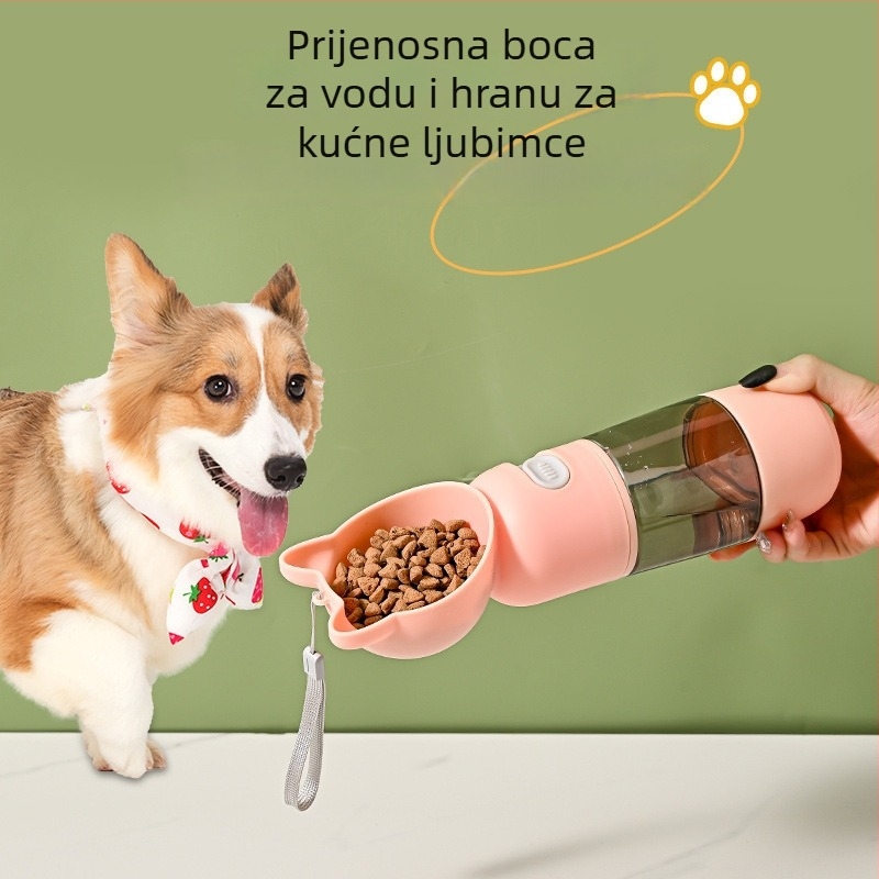 Nanbo Wang posuda za vodu za psa, PP materijal, prijenosno za vanjsku upotrebu, pakiranje 48 komada