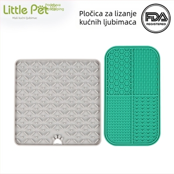 Podloga za lizanje kućnih ljubimaca od silikona za sporo hranjenje, Little Pet, kutija 100 kom, hrana za kućne ljubimce