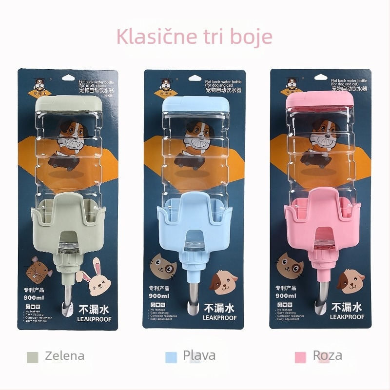 Dr. Pet plastično viseće kvadratno napajalo za mačke i pse