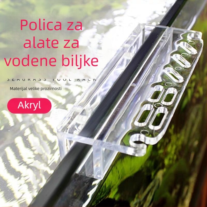 Akrilni držač alata za akvarij i njegu biljaka — 64 g