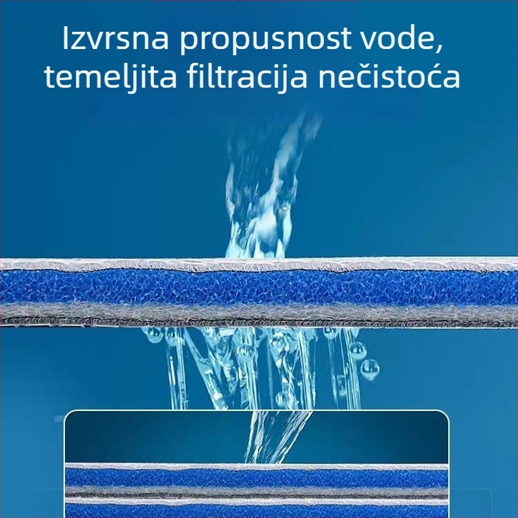Pamukovo filtracijsko sredstvo za akvarijum