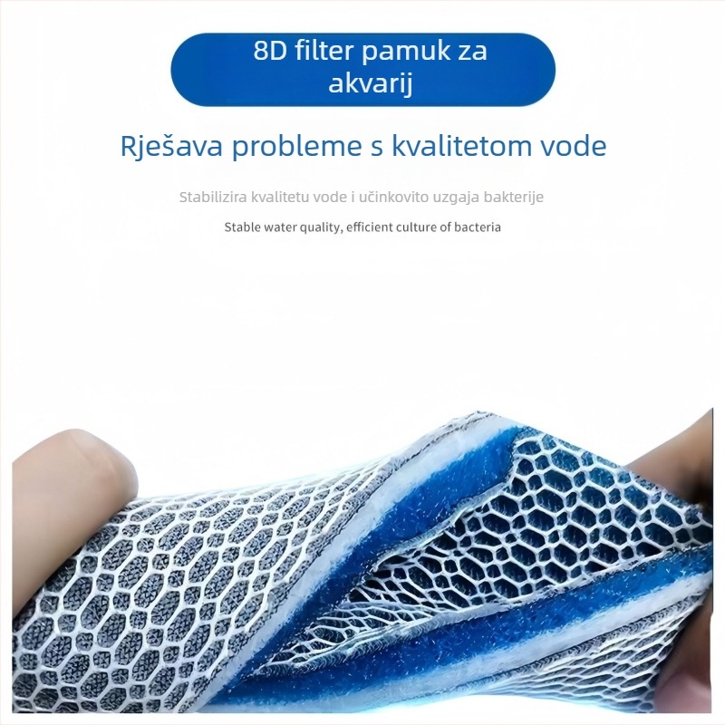Pamukovo filtracijsko sredstvo za akvarijum