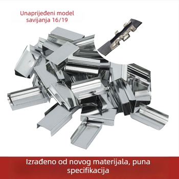 Najlon kopča za željezni pakiranje – nosivost 246,9 kg – namijenjena pakiranju kartona – posebna kopča za željeznu traku za pakiranje – model F756tt7659jshh