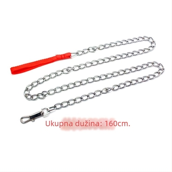 Povodac za kućne ljubimce od tanke željezne lančane – lanac u stilu užeta za mačke i pse, pakiranje 300 komada