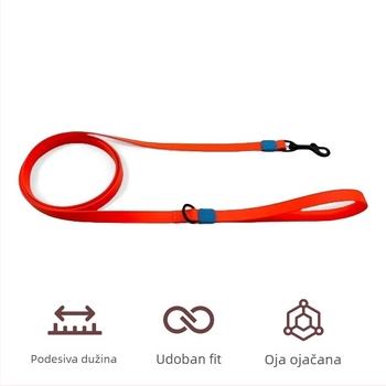 PVC vučno uže za pse, vodootporno i otporno na habanje, proširivo; marka Jia Chong, model D-7009, podrijetlo Guangdong