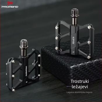 PROMEND pedale za bicikl – aluminijski legura, protuklizne, za planinske, cestovne i sklopive bicikle, modeli R41N/R49/R79/R79N/M78N