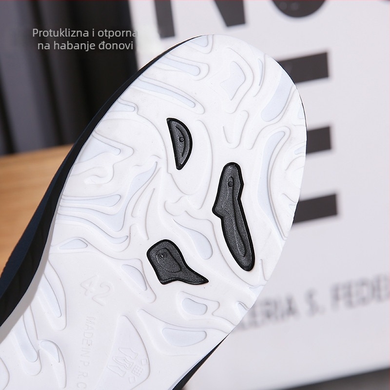 Muške kišne overshoes: vodootporne plastične cipele, protuklizna potplata, mrežasta unutrašnjost, jednodijelno oblikovana potplata