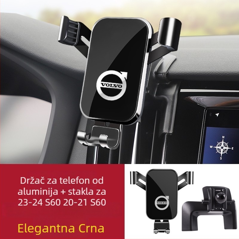 Volvo držač telefona – nosač na ploči s snap-on montažom, bez napajanja