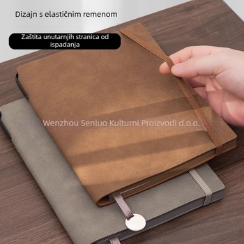Senluo bilježnica: kožna presvlaka od umjetne kože, šavom vezivanje, Dowling papir, 100–200 stranica