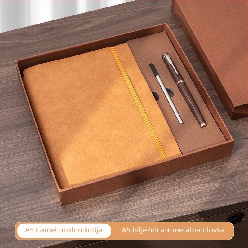 Senluo bilježnica: kožna presvlaka od umjetne kože, šavom vezivanje, Dowling papir, 100–200 stranica