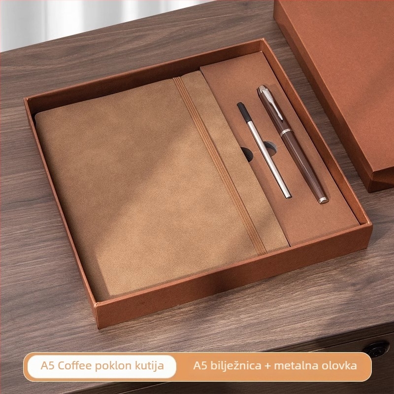 Senluo bilježnica: kožna presvlaka od umjetne kože, šavom vezivanje, Dowling papir, 100–200 stranica