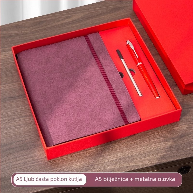 Senluo bilježnica: kožna presvlaka od umjetne kože, šavom vezivanje, Dowling papir, 100–200 stranica