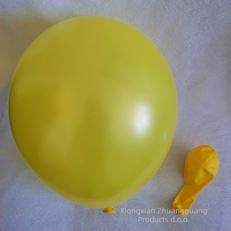 Balon za zabavu – lateks, okrugli igrački balon s otisnutim logotipom, br. 6
