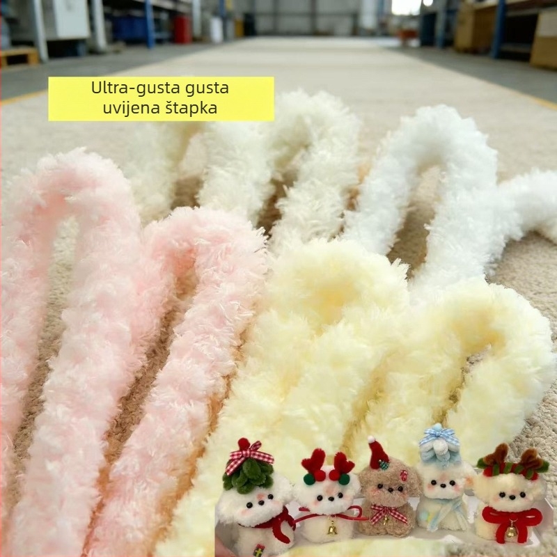 Plišasti psić igračka – crtani stil, punilo: pliš, Beibei velvet, za dob 15–35, s video uputom