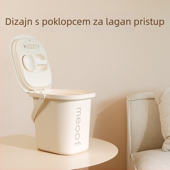 Posuda za skladištenje hrane za mačke i pse, vakuumski zatvarač, antibakterijska, otporna na insekte, otporna na vlagu, ABS plast